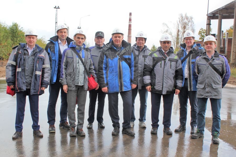 Michael Kunz has visited the production sites of Metafrax Group in Russia